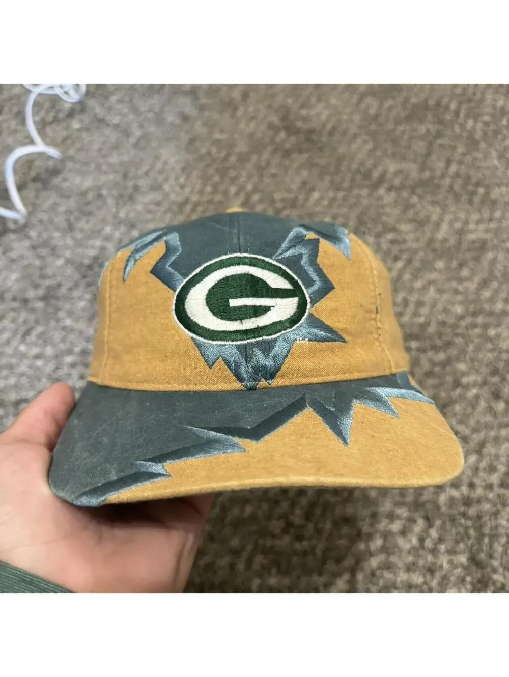 Vintage Green Bay Packers Jagged Edge Drew Pearson Hat